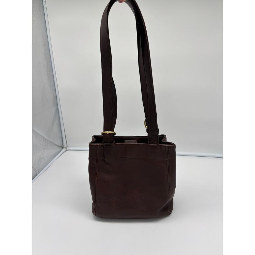 Vintage Caoch Waverly SoHo Buckle bag 4157, circa 1996, Mahogany Brown